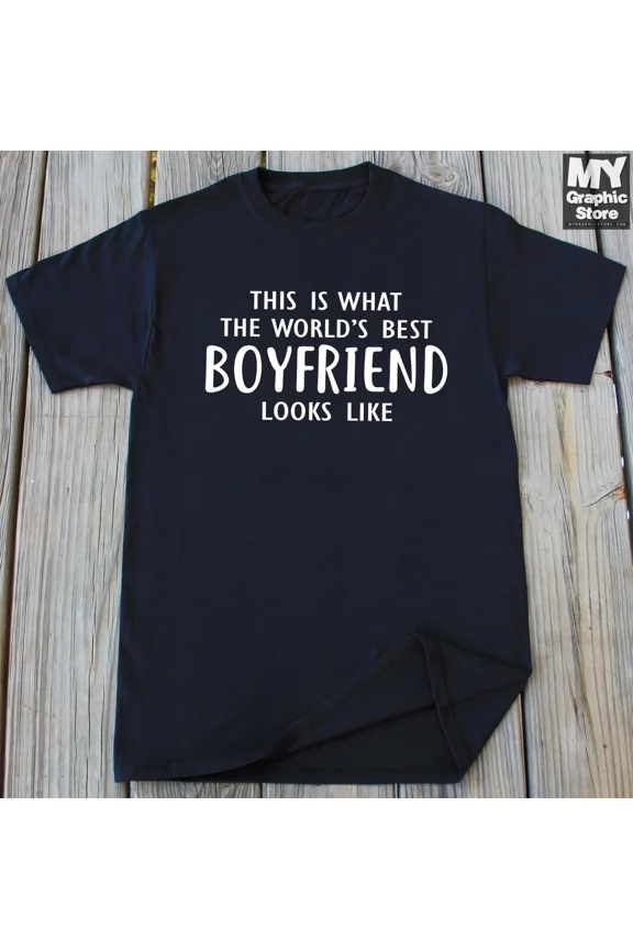 Vintage Boyfriend T-Shirt Valentines Day Birthday Christmas Thanksgiving Gift For Bf - Perfect Gifts For Everyone