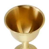 Vintage Brass Mug Red Wine Glass Copper Smooth Edge Water Beer Cup Drinkware S YIWEI