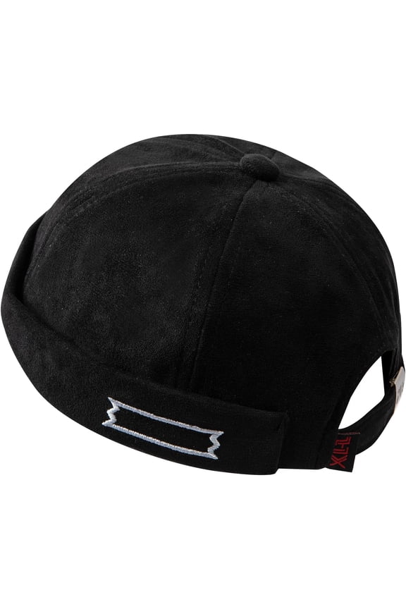 Vintage Brimless Hats for Men Retro Doker Hat Sailor Fisherman Leon Hat Casual No Visor Skullcap Beanie Hip Hop Hats