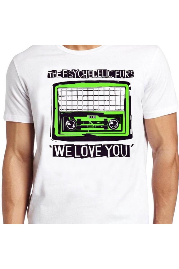Vintage British Post Punk New Wave Rock Band Fan Black Cotton Tee Shirt,for men & women up to 5XL