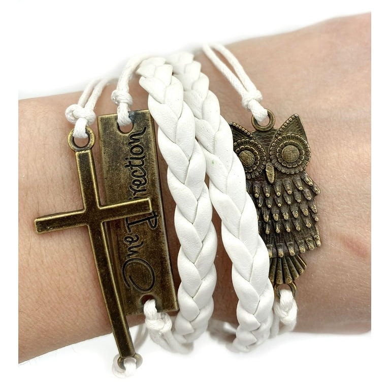 Real owl rope bracelet new arrivals