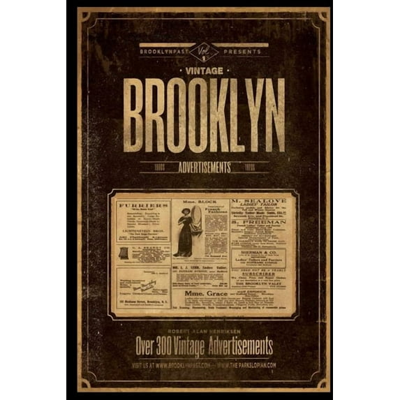 Vintage Brooklyn Advertisements: Vintage Brooklyn Advertisements Vol 1 (Series #1) (Paperback)
