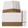 thumbnail image 1 of Vintage Brown, Placemats for Dinning Table Set of 4, Abstract Geometric Patchwork Stripes Art Burlap Kitchen Place Mats Waterproof Cloth Table Mats, Indoor Outdoor Placemats Easy Clean Dinner Decor, 1 of 8