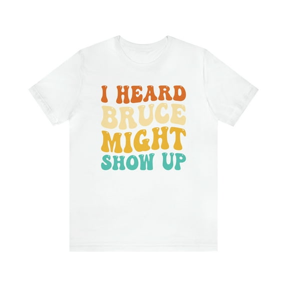 Vintage Bruce Fan Tee Unisex Short Sleeve Shirt for True Bruce Enthusiasts
