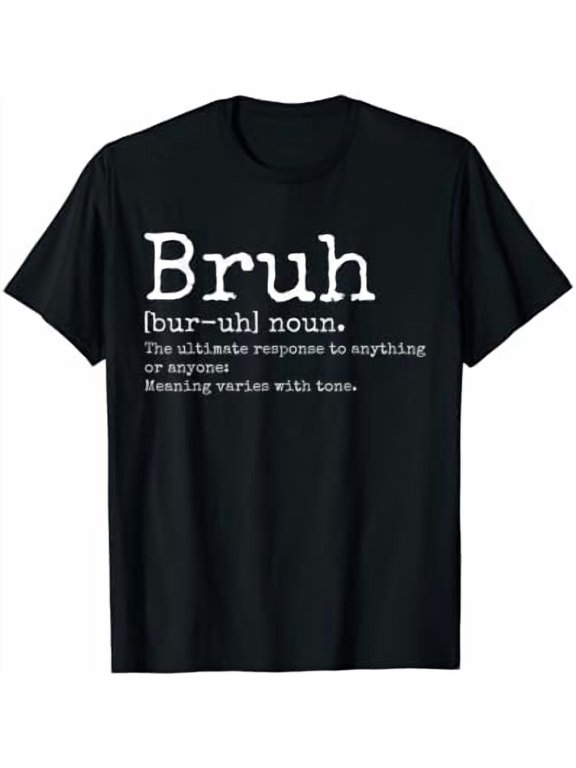Vintage Bruh Definition Brother T-Shirt