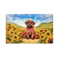 thumbnail image 1 of Vintage Brussels Griffon Says Hello Mother's Day Summer Sunflower Field Doormat Griff Dog Lover Indoor Outdoor Welcome Mat - 12005, 1 of 5