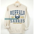 thumbnail image 1 of Vintage Buffalo Hockey Sweatshirt, Buffalo Hockey Fan shirt, Buffalo Sweater, 1 of 5