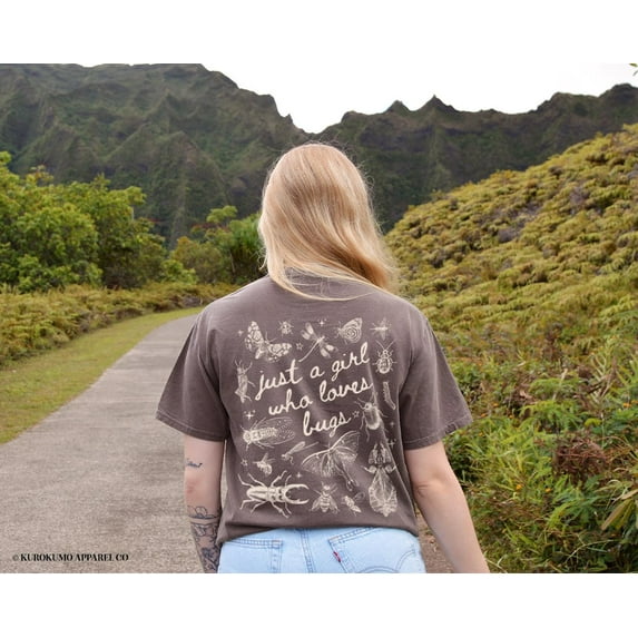 Vintage Bugs Tshirt Entomology Insect Graphic Tee Bug Lover Shirt Granola Girl Camping Clothes Goblincore Clothing For Entomologist TSHIRT All Size S-5XL