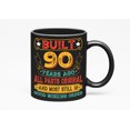 thumbnail image 1 of Vintage Built 90 Years Ago, All Parts Original - 90th Birthday, Black 11oz Ceramic Mug, 1 of 5