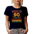 thumbnail image 1 of Vintage Built 90 Years Ago, All Parts Original - 90th Birthday, Navy Blue T-Shirt, Large, 1 of 5