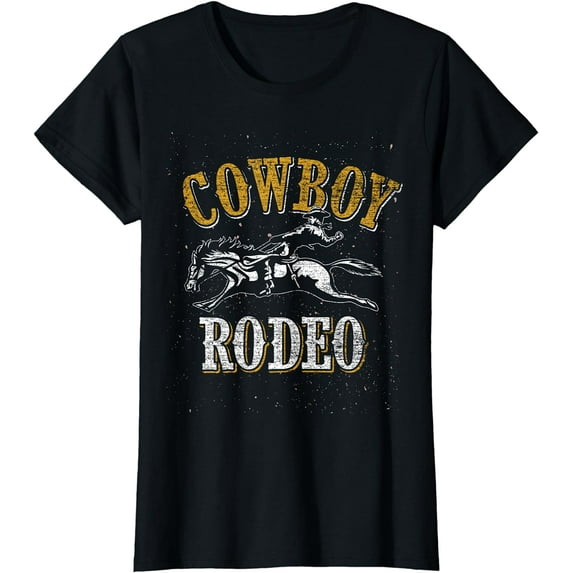 Vintage Bull Riding Rodeo Cowboy T-Shirt