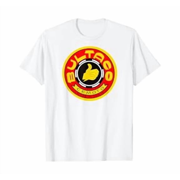 Vintage Bultaco Motorcycle Design T-Shirt