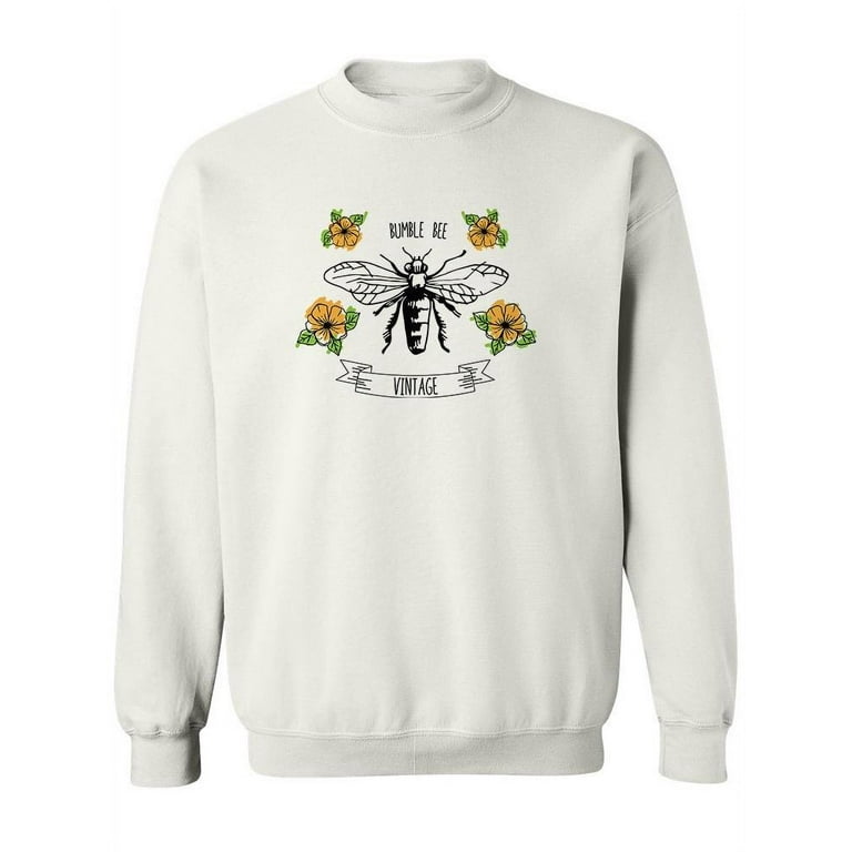 Sweatshirt with bee logo best sale