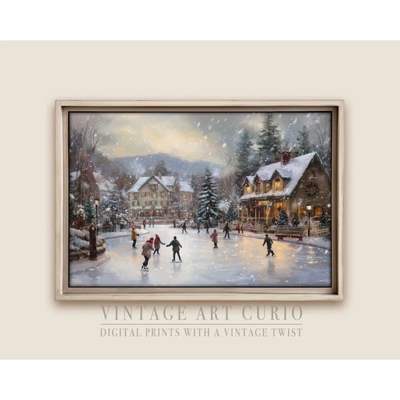 Vintage Bunny Print, Twin Rabbits Nursery Wall Art Home Decor #4056, 16x24 UNFRAMED