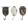thumbnail image 1 of Vintage Burns Metal Animal Wall Hooks - Assorted 3, 1 of 2