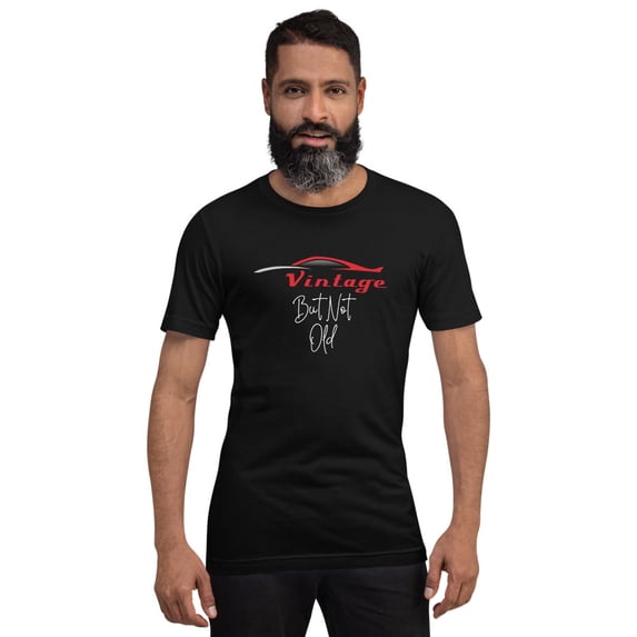Vintage But Not Old Funny Dad (Black, 4XL)