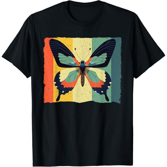 t-shirt Vintage Butterfly Art For Men Women Kids Butterflies Lover T-Shirt mens，black，women，funny，journey，Crew Neck, Short Sleeve,printing