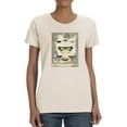 thumbnail image 1 of Vintage Butterfly Bookplate. T-Shirt Women -Vision Studio Designs, Female 3X-Large, 1 of 4