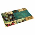 thumbnail image 1 of Vintage Butterfly Doormat Outdoor Entrance 16"x24", Watercolor Retro Summer Butterflies Absorb Moisture Dirt Door Mats, Non-Slip Rubber Backing Floor Mats Indoor, Low-Profile Front Door Rugs, 1 of 9