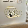 thumbnail image 1 of Vintage Butterfly Floating Shelf Decorative, Non Perforated Living Room Wall Mounted Decorations Storage Rack, Iron Wall Hanging Basket Storage Rack, for Bedroom Bathroom Sofa Background Wall Decor, 1 of 6
