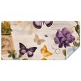 thumbnail image 1 of Vintage Butterfly Flower Pattern Rectangle Tablecloth 60"x120",Waterproof Polyester Rectangle Table Cloth, Wipeable Spillproof Polyester Tablecloth for Dining, Camping, Indoor and Outdoor, 1 of 6