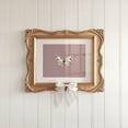 thumbnail image 1 of Vintage Butterfly Print, Butterfly Nursery Decor, Pink Striped Wall Art, Floral Wing Butterfly, Cottagecore Nature Decor, Home Decor #1426, Unframed Canvas Size 8x12, 1 of 4