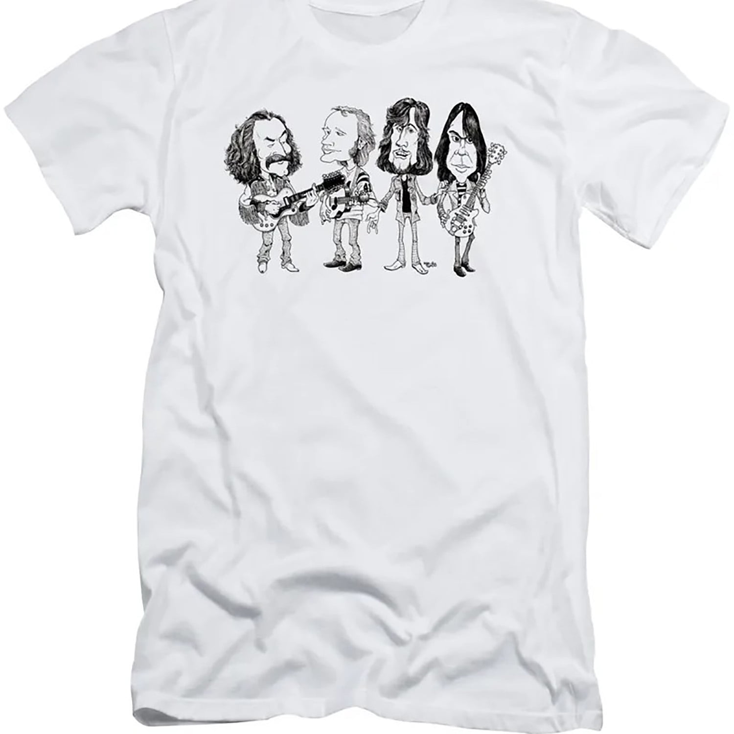 Vintage CSNY Cute T-Shirt David Crosby Stephen Stills Graham Nash Neil ...