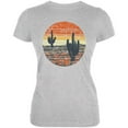 thumbnail image 1 of Vintage Cactus Sunset Juniors Soft T Shirt Heather 2XL, 1 of 1