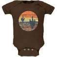 thumbnail image 1 of Vintage Cactus Sunset Soft Baby One Piece Brown 9-12 M, 1 of 1