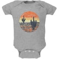 thumbnail image 1 of Vintage Cactus Sunset Soft Baby One Piece Heather 18-24 M, 1 of 1