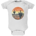thumbnail image 1 of Vintage Cactus Sunset Soft Baby One Piece White 3-6 M, 1 of 1