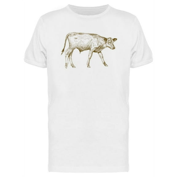 Vintage Calf T-Shirt Men -Image by Shutterstock, Male x-Large