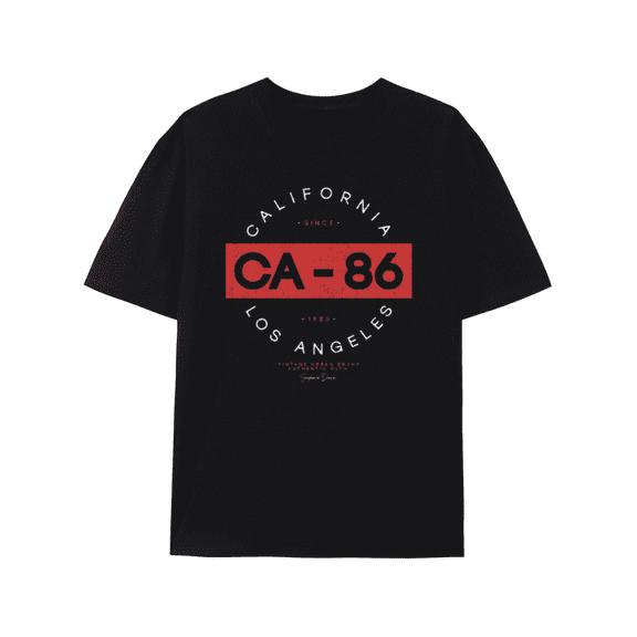 Vintage California Los Angeles 86 Graphic Tee