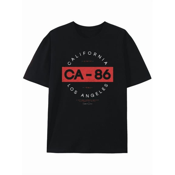 Vintage California Los Angeles 86 Graphic Tee