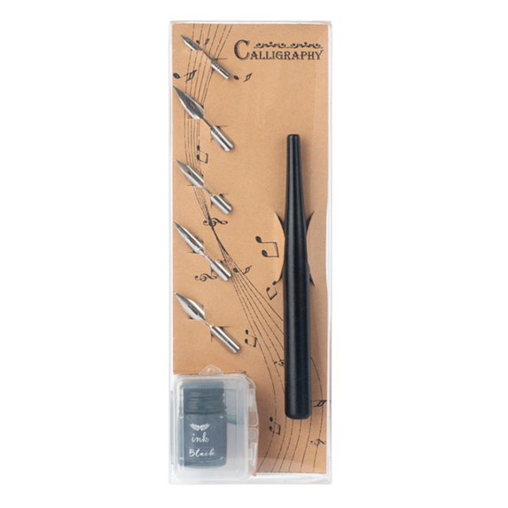 Vintage Calligraphy Dip Pen Set Beginner Calligraphy Gift for Artist Art Drawing