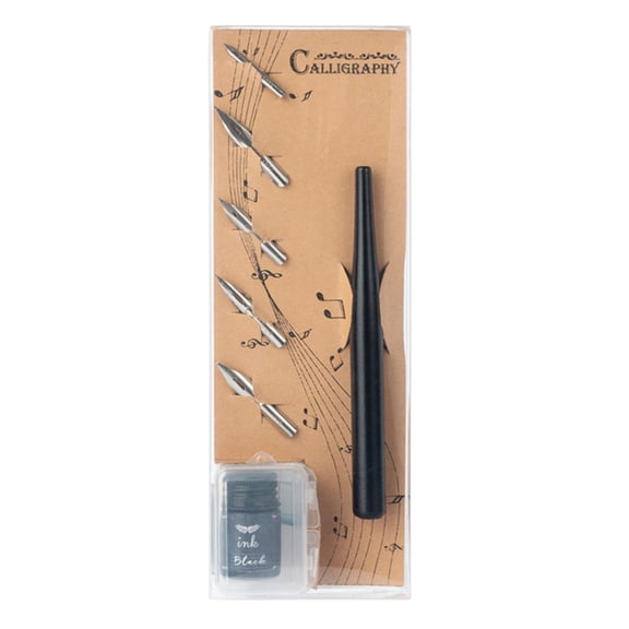 Vintage Calligraphy Dip Pen Set Beginner Calligraphy Gift for Artist Art Drawing