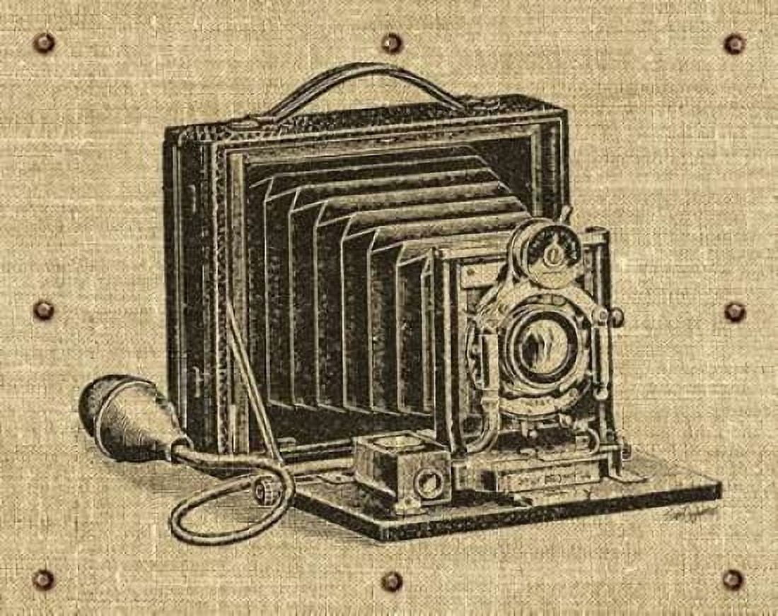 Vintage Camera Canvas Art - Sam Appleman (22 x 28)