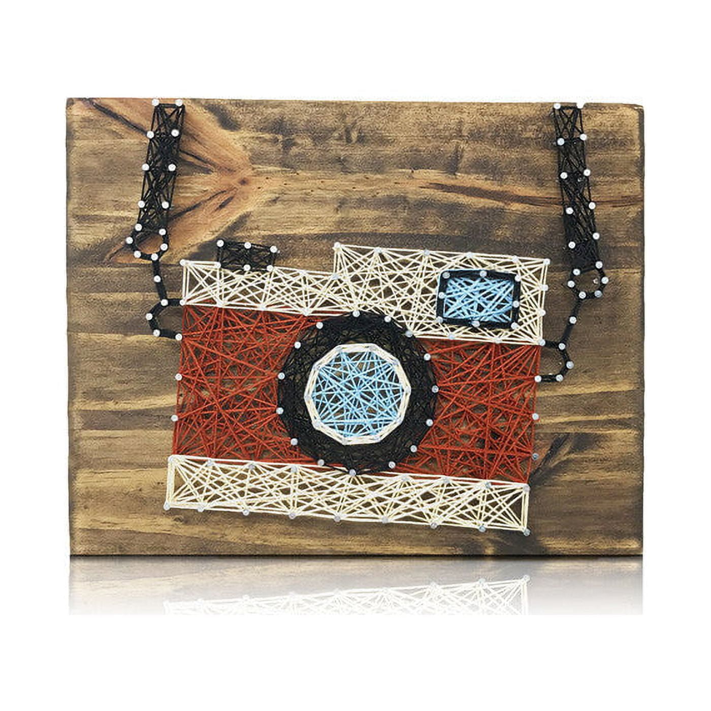 Cheap String Art Machine Vintage Camera Mini String Art Kit - Walmart.com