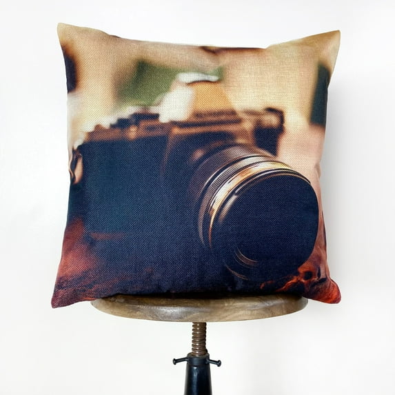 Vintage Camera | Photography Gifts | Camera Gift Idea | Camera Lens | Decor Rustic | Unique Friend Gift | Happy Birthday | Home Decor