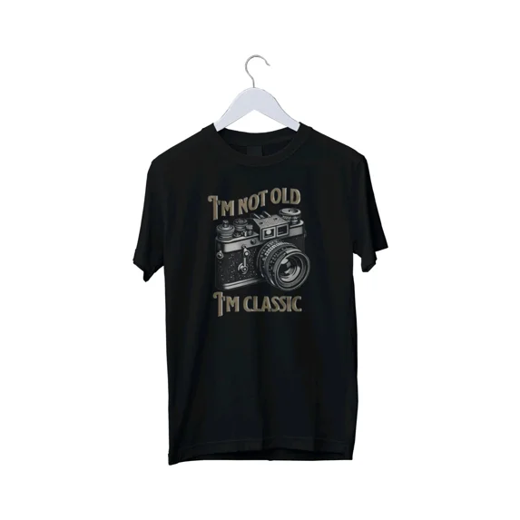 Vintage Camera T-Shirt for Photographers I'm Not Old I'm Classic Funny All Sizes
