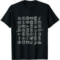 thumbnail image 1 of Vintage Camera Tshirt T-Shirt, 1 of 6