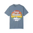 Vintage Camping Besties Sunset Illustration Gift Retro Outdoors