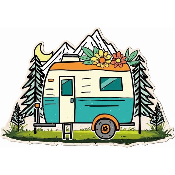 Vintage Camping Metal Tin Sign 15x10.2 Inch Funny Retro Camper Gifts Club Farmhouse Tin Sign Camper Adventure Wall Art Poster Plaque Decor