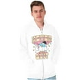 thumbnail image 1 of Vintage Candy Cartoon Never Quit Zip Up Hoodie Men's Women's Brisco Brands M, 1 of 6