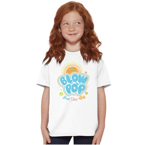 Vintage Candy Lollipop Blow Pop Quote Crewneck T Shirts Boy Girl Teen Brisco Brands XS