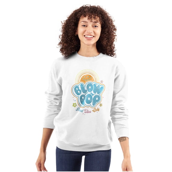 Vintage Candy Lollipop Blow Pop Quote Sweatshirt for Men or Women Brisco Brands M