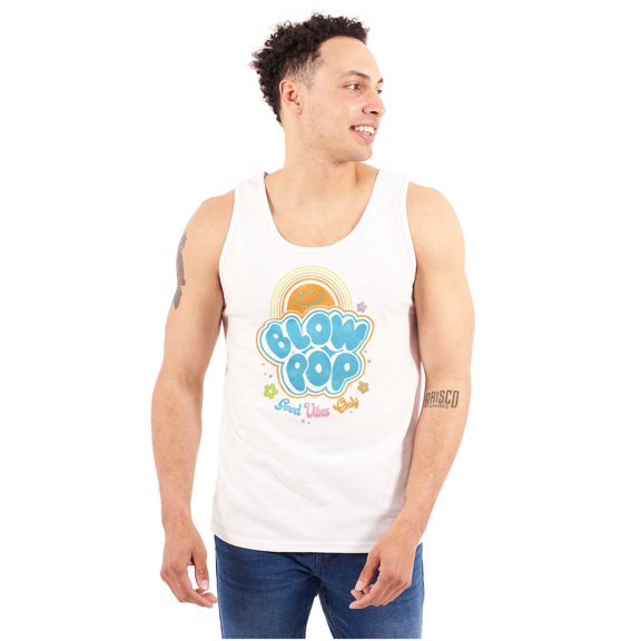 Vintage Candy Lollipop Blow Pop Quote Tank Top T Shirts Men Women Brisco Brands 3X
