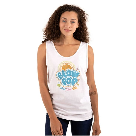 Vintage Candy Lollipop Blow Pop Quote Tank Top T Shirts Men Women Brisco Brands S