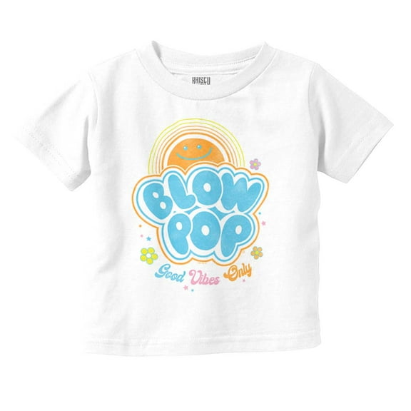 Vintage Candy Lollipop Blow Pop Quote Toddler Boy Girl T Shirt Infant Toddler Brisco Brands 4T