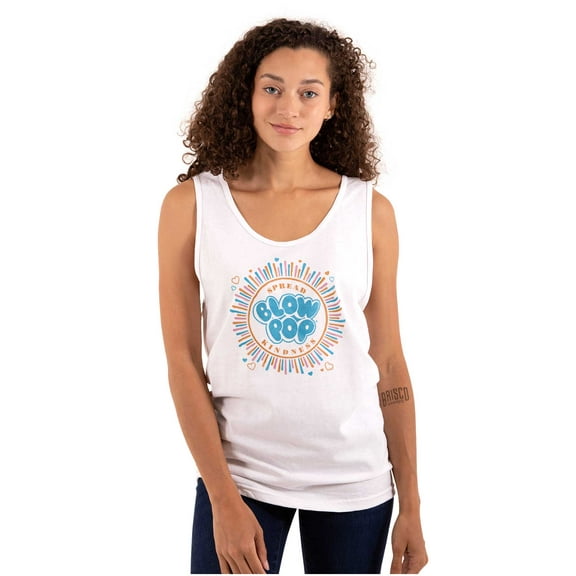 Vintage Candy logo Spread Kindness Tank Top T Shirts Men Women Brisco Brands S